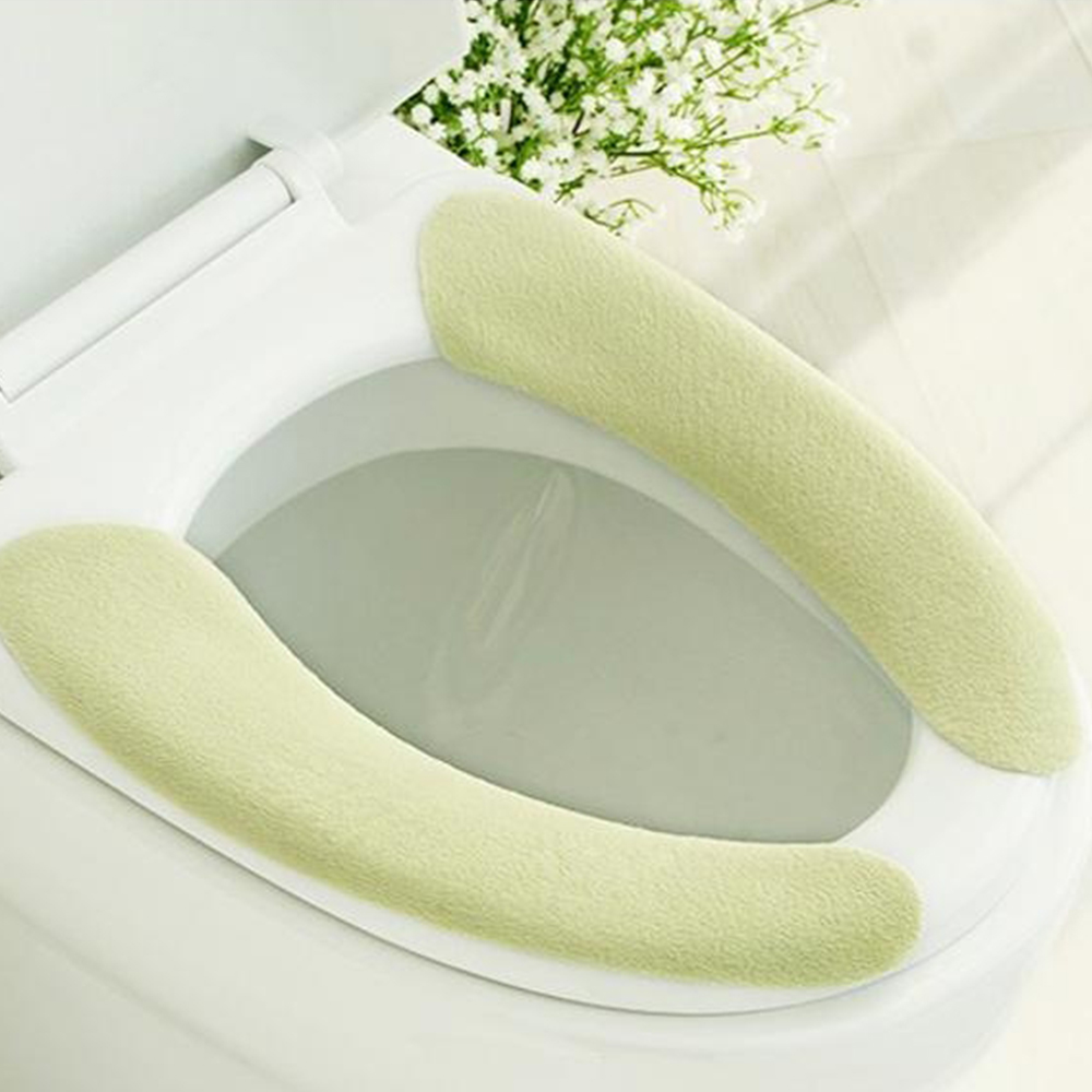 Cubiertas de asiento de inodoro |Cubierta desechable para asiento de inodoro - Lavable - (Doblada por la mitad) |Revestimientos de papel higiénico para baño, viajes, camping, entrenamiento para ir al baño para niños