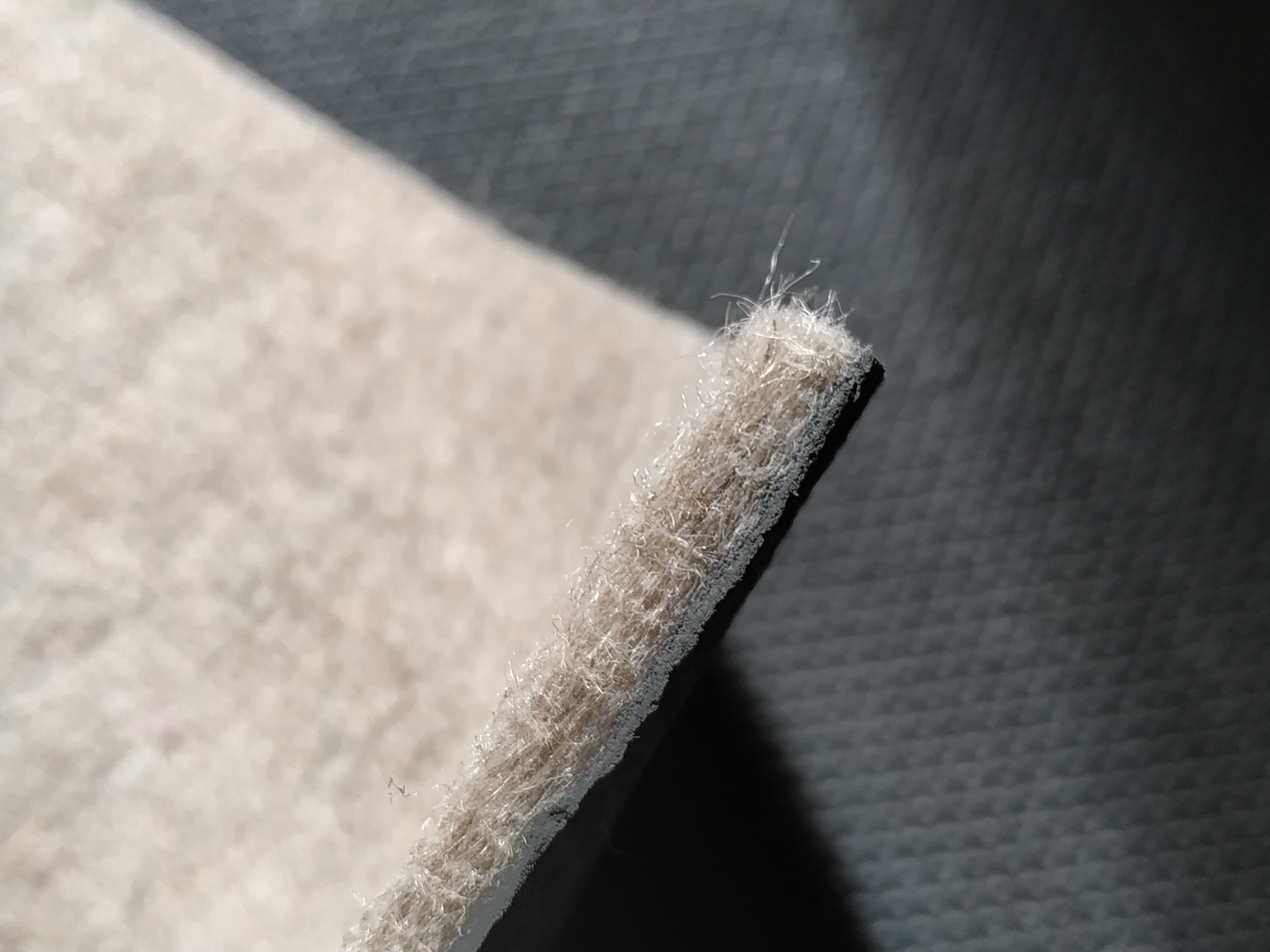 Almohadilla antideslizante para alfombra, fieltro de dos lados, almohadilla protectora para suelo de fieltro de alta fricción, reduce el ruido, 1/5 de grosor, gris
