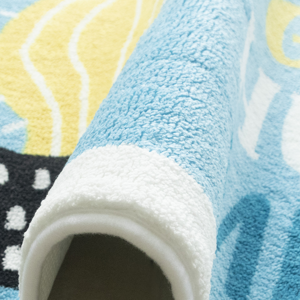 Alfombra de baño suave antideslizante de microfibra súper lujosa, alfombra de baño de chenilla lavable a máquina absorbente de agua