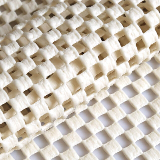 Base de alfombra antideslizante de PVC